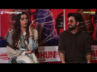 Tabu and ayushmann khurrana exclusive interview for goodtimes