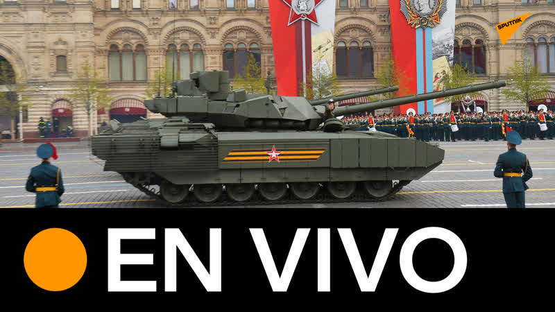 Moscú luce un magnífico desfile militar por el día de la victoria