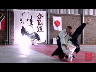 Foglietta roberto sensei aikido demonstration asa (aikido south africa, cape town) seminar 2015