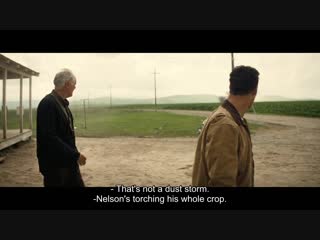 That's not a dust storm nelson's torching his whole crop