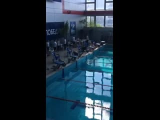 200м в/л сильнейший заплыв девушки