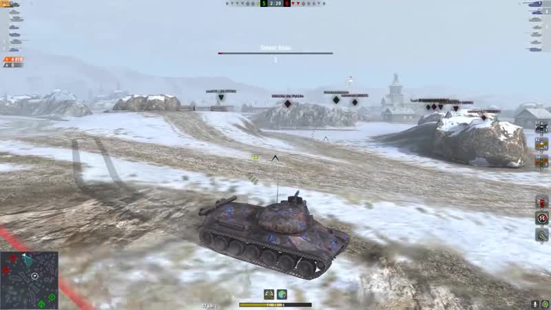 [awerper games] прокачал новый tvp t 50/51 и показал самый красивый и драмматичный бой в wot blitz