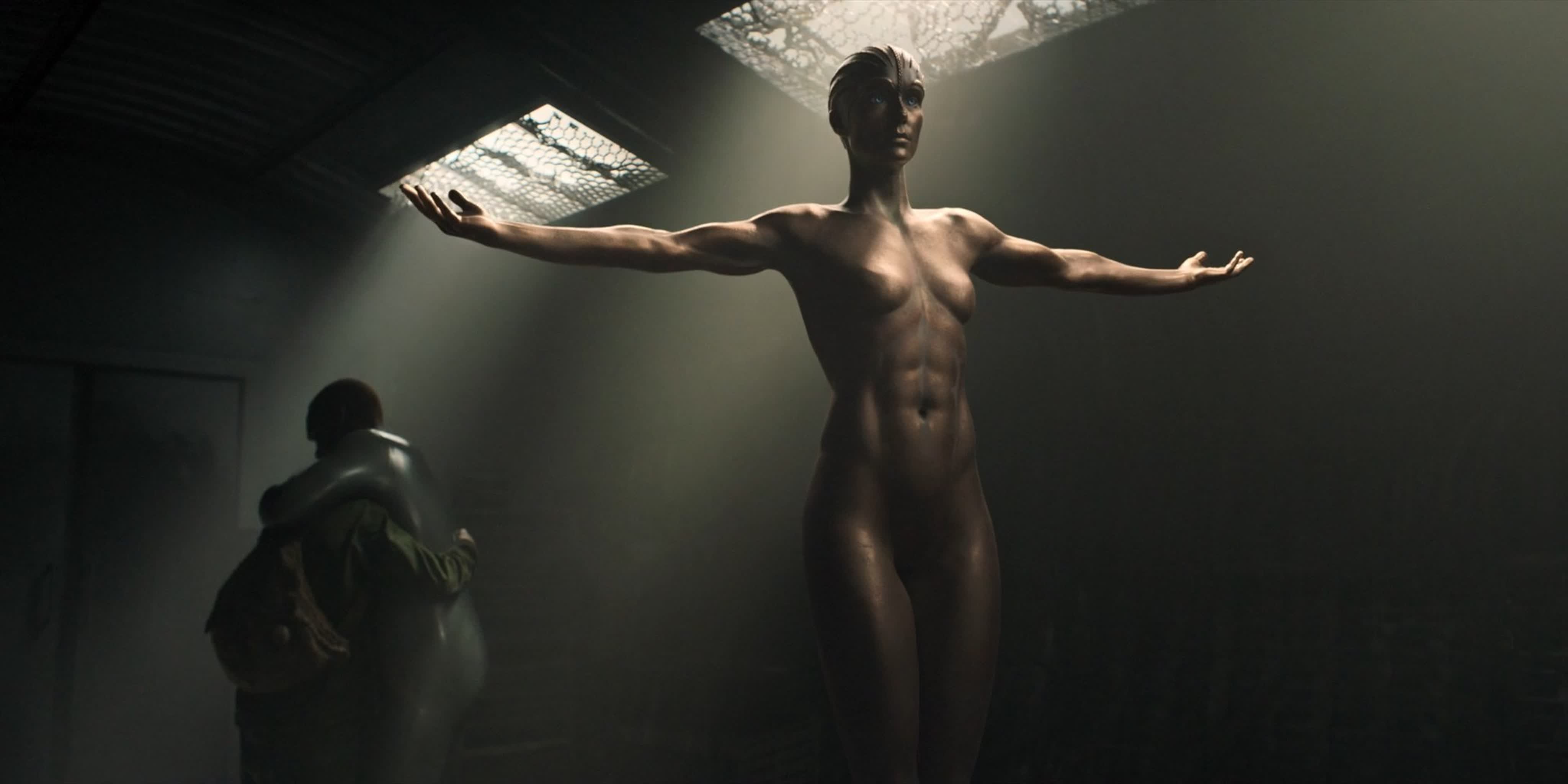 Аманда коллин, ниам алгар воспитанные волками  amanda collin, niamh algar  raised by wolves ( 2022 )