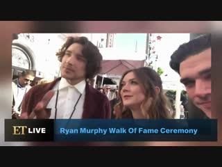 Interview with ryan murphy, billie lourd, cody fern and finn wittrock for et live