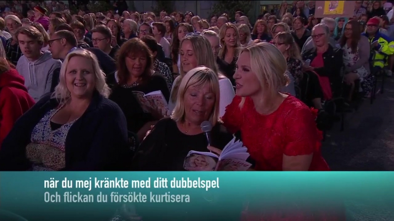 Allsång på skansen (with swedish comments )