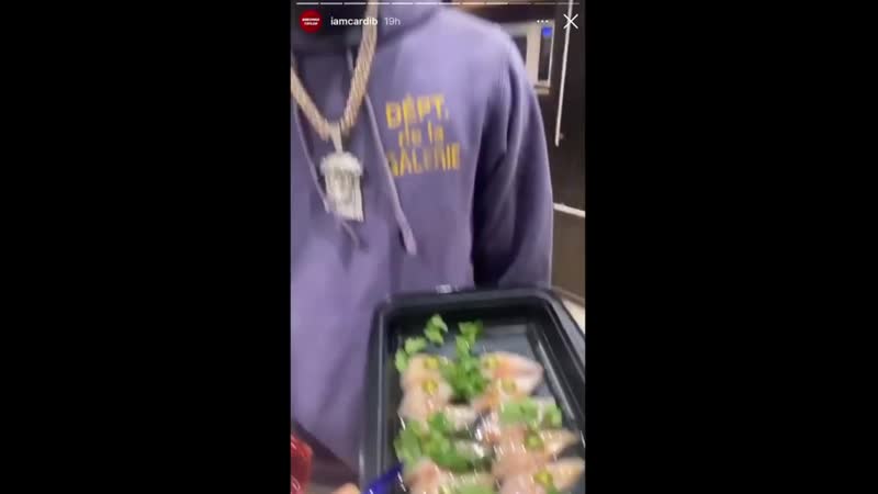 Cardi b предложила минет offset`у лишь бы артист попробовал суши