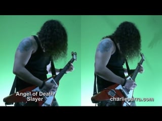 Big 4 in 4 minutes (metallica, megadeth, anthrax, slayer mashup)