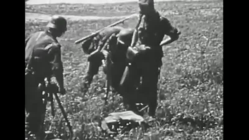 Личная съемка немецкого офицера из третьей танковой группы армии центр