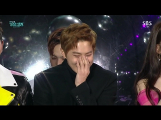 [video] 151227 suho @ 2015 sbs gayo daejun leader interview