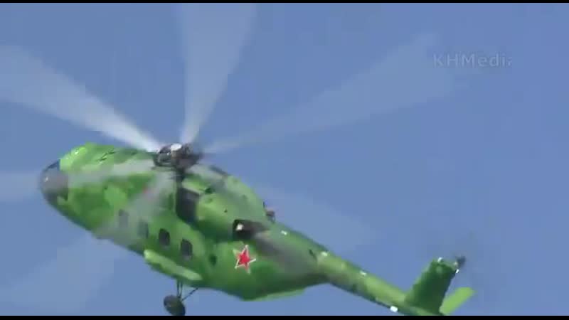 Минобороны получил второй военно транспортный вертолет ми 38