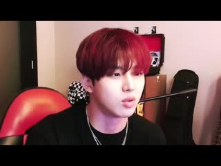 During jisungs part hongseok this member really seems to have a lot of talents he raps and does vocals sang all of