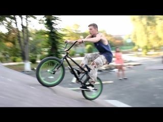 The failures of the first and the second day in a skate park