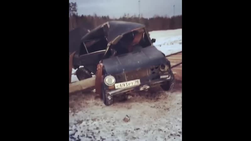 Жига дрыга которая смогла срубить столб !!