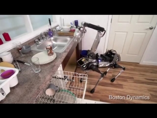 Boston dynamics представили нового робота spotmini