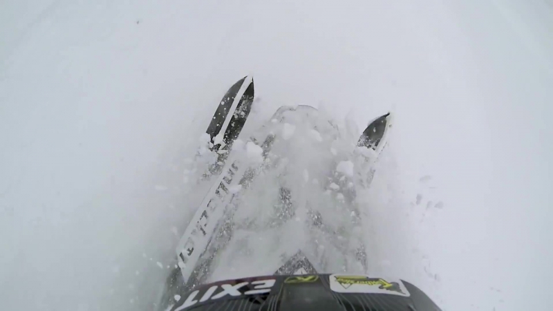 Gopro epic snowmobile drop