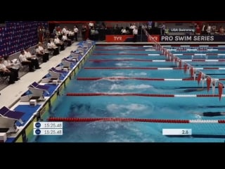 Katie ledecky breaks own world record in 1500m freestyle