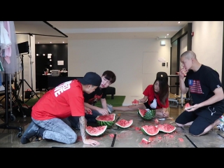 Watermelon challenge 2017! (ft peniel, gen neo, caroline)