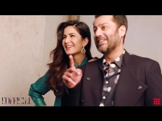 Катрина каиф и абхишек капур на съёмках для lofficiel (март)