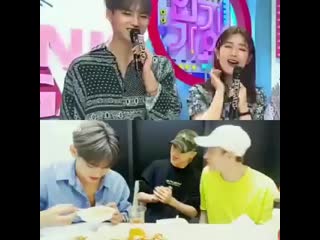 Minghao just imitated mingyu's aegyo