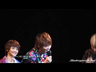 Jоngкеy 종키 ★ 110727 [fancam] shinee jonghyun & key's gag @ reception