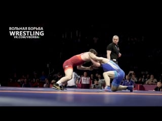 Aliyev (aze) comes back big in the last 15 seconds european championships 2018