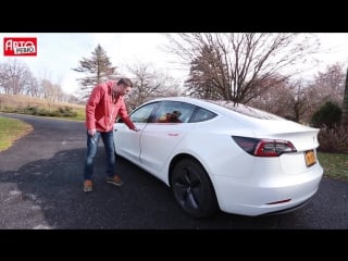 Tesla model 3 едет в россию первый тест драйв, полный обзор, разгон до 100 км ч и автопилот