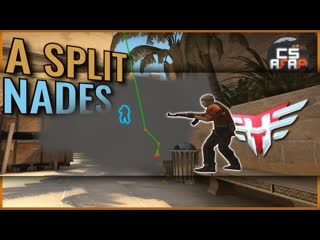 Fast a split nades with new heroic smoke on mirage