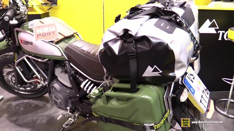 2016 ducati scrambler customized by touratech