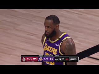 Lebron james says "there's no spacing"