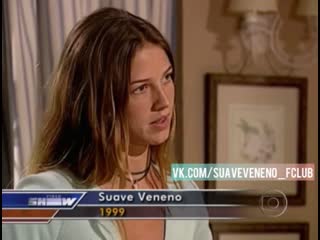 Luana piovani volta aos anos 90 para relembrar suave veneno