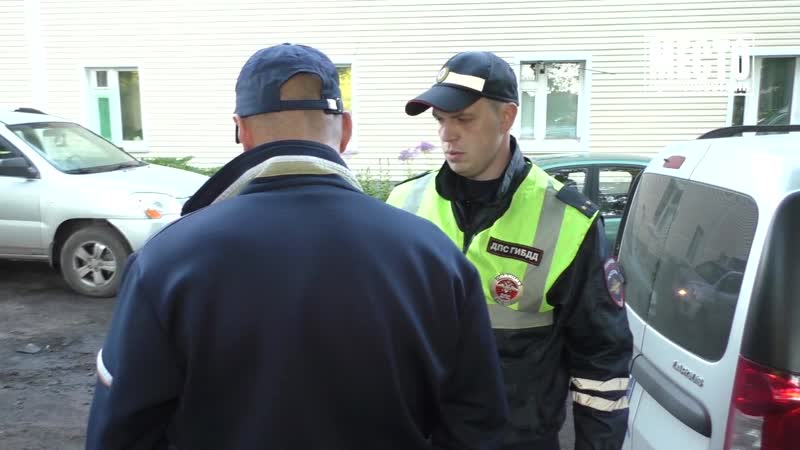 Пьяный на жигулях подвозил подругу, место происшествия