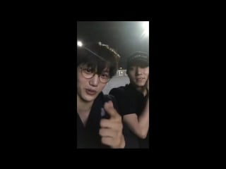 180718 kai instagram live