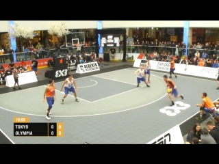 Fiba 3x3 edmonton challenger 2018 tokyo vs olympia (22 09 2018)