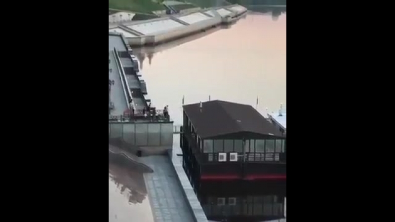 Неудачный прыжок недолёт тюмень, пристань