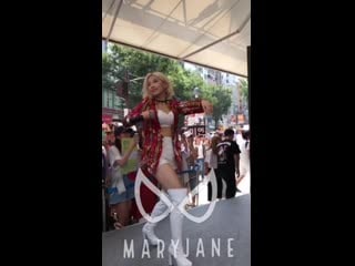 190731 soyeon shibuya 109 latata @ fancam