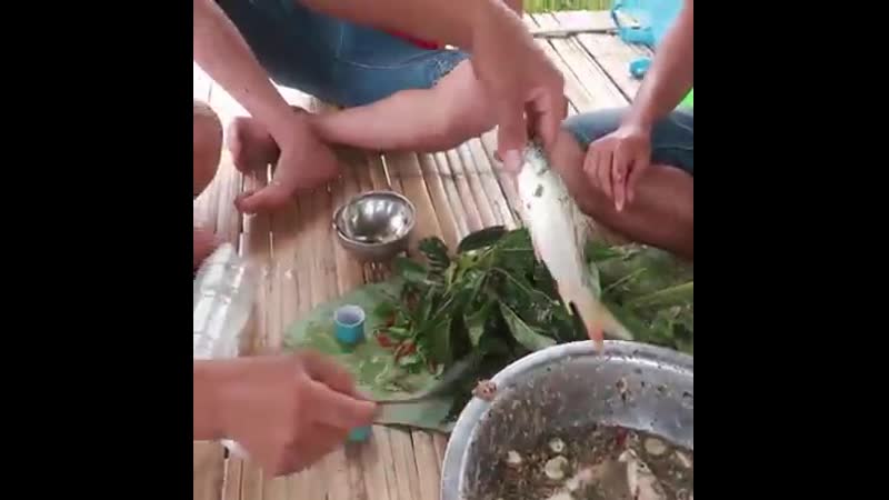Китайцы хавают живую рыбу ещё удивляются откуда короновирус )))