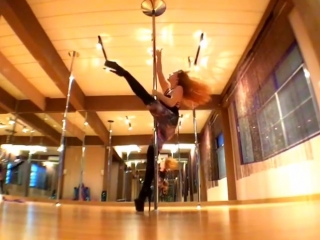 Exotic poledance polina martyanova /polina ginger/