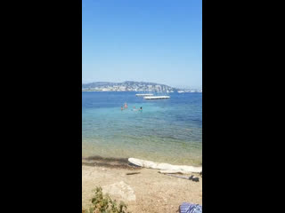 Îles de lérins beach, cannes france