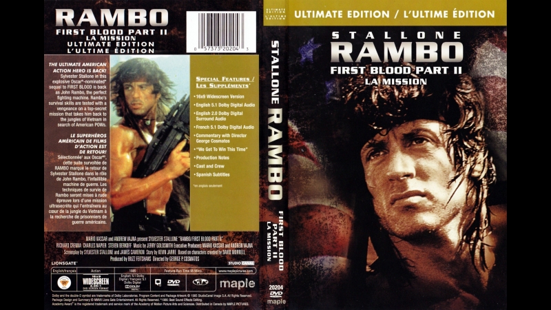 Rambo 2 hdrip by scarabey