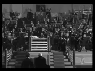 Elgar conducting pomp and circumstance march no 1