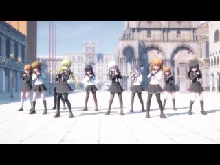 【mmd艦これ】睦月型 第六駆逐隊【hand in hand】