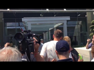 Wojciech szczesny arrives at juventus’ training complex to undergo his medical