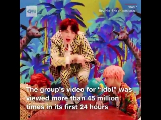 Korean pop group bts beats tpornr swifts record for biggest youtube debut with the music video for its song