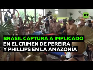 Detienen a un cómplice clave del asesinato de bruno pereira y dom phillips en la amazonía