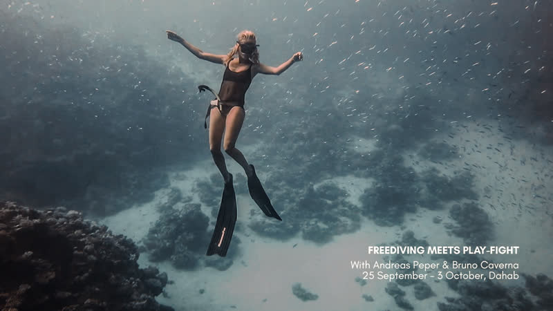 Freediving porn video – Freediving meets play fight