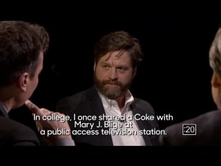 True confessions with zach galifianakis and bill maher #topnotchenglish
