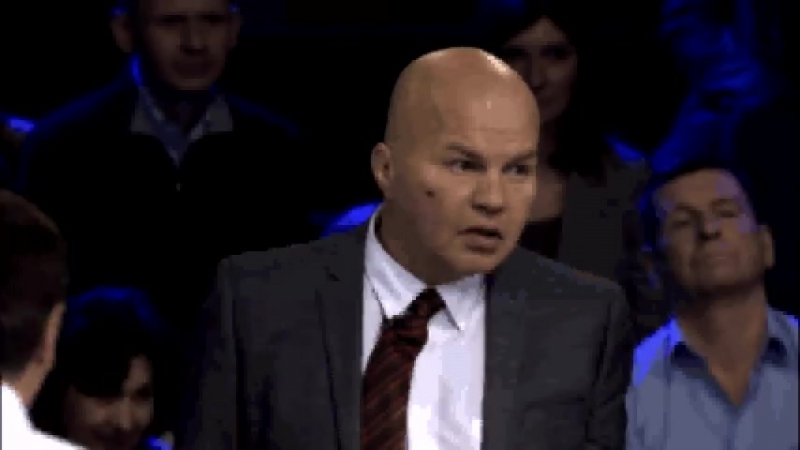 Скандал!!! кот бьет политолога ковтуна! ток шоу процесс, телеканал звезда 26 05 16