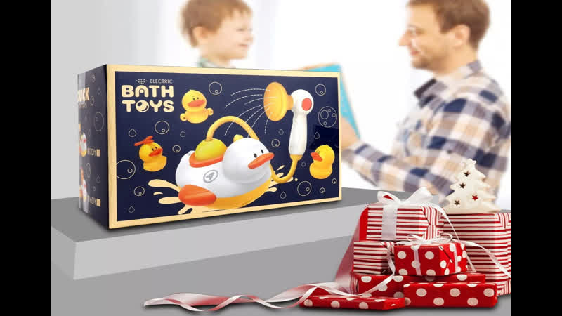 Игрушки в ванну уточки