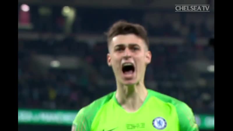 In penalty shoot outs this season, @kepa 46 was !