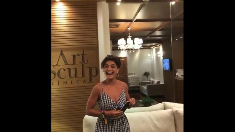 Juliana paes (жулиана паес) застали врасплох )))